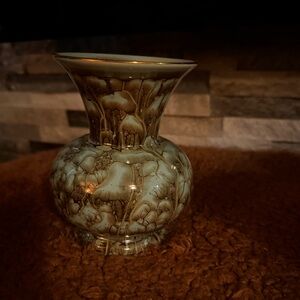 Antique porcelain vase hand painted Vintage and Hard to Find